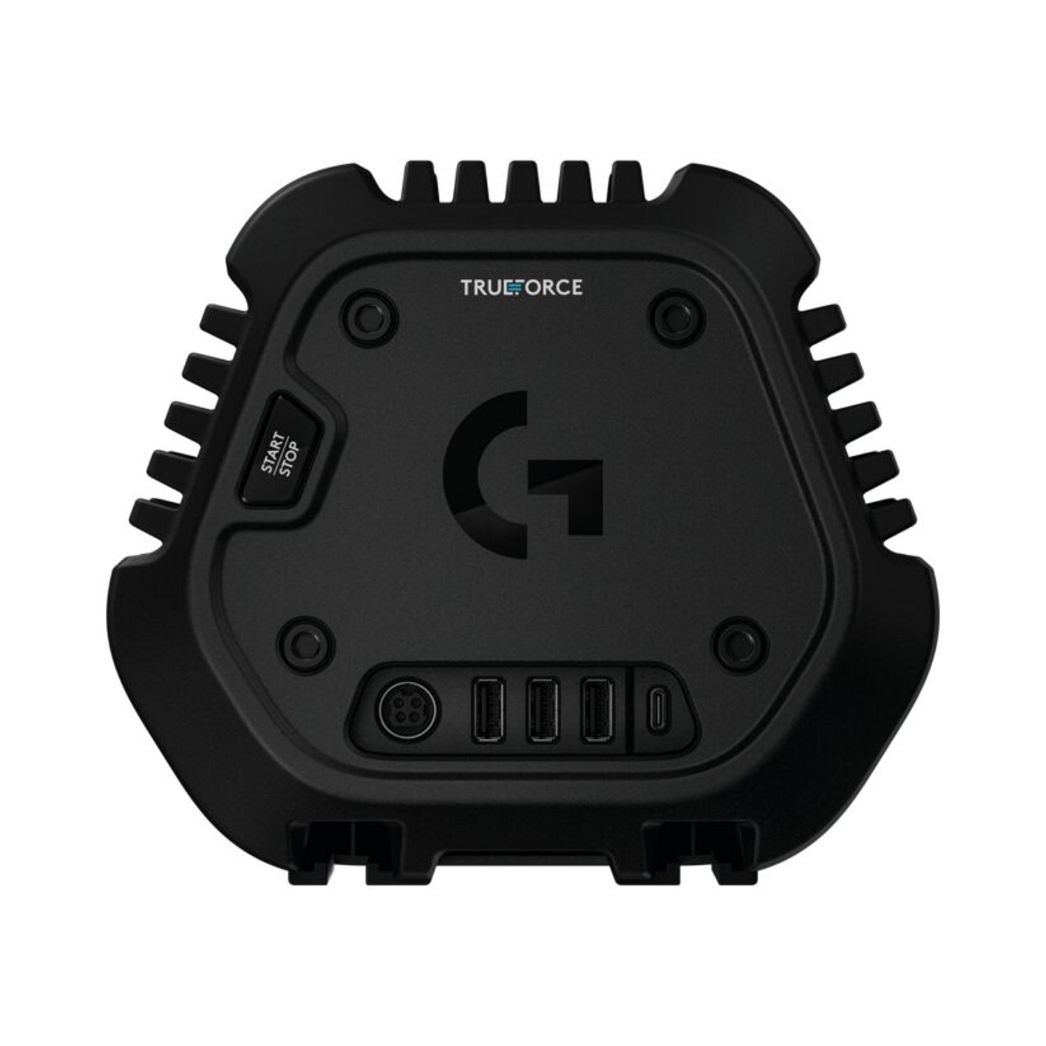 Volante Logitech G nero con tecnologia TrueForce e porte.