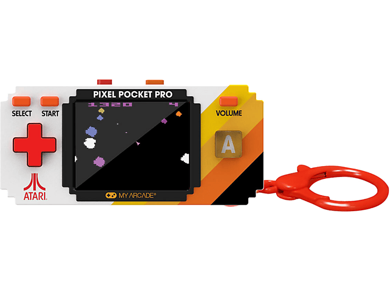 My Arcade Pixel Pocket Pro Atari Portable Gaming System; Retro Pocket System