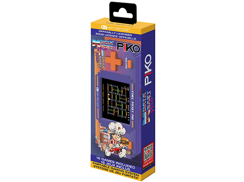My Arcade Pixel Pocket Pro Data East Hits Portable Gaming System; Retro Pocket System — Foto 2 von 2