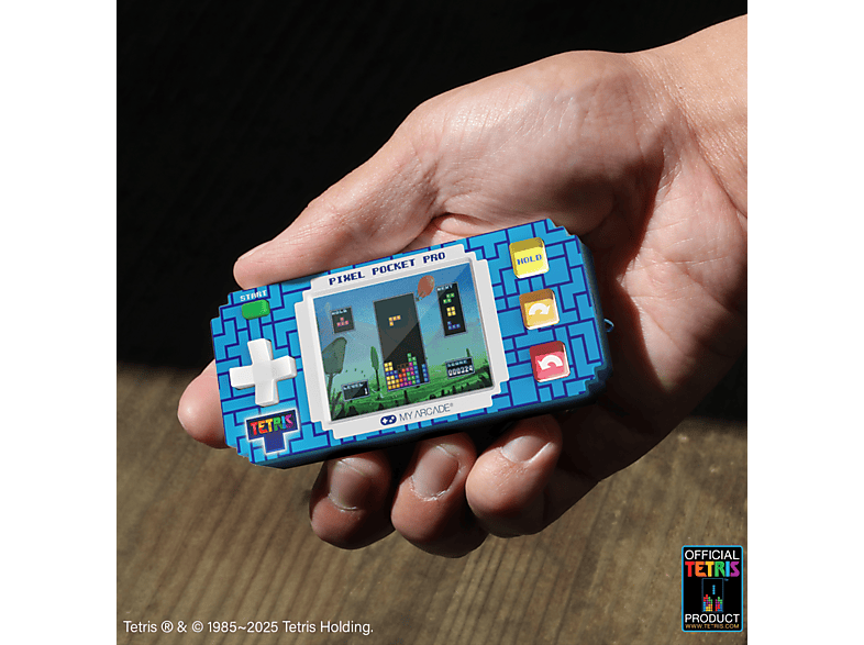 My Arcade Pixel Pocket Pro Tetris Portable Gaming System; Retro Pocket System — Foto 2 von 3