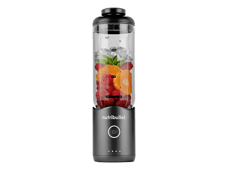 REACONDICIONADO Seminuevo Muy bueno Batidora de vaso - nutribullet Flex Portable, personal, Vaso portátil, 7.4 V, 590 ml, Cable USB-C