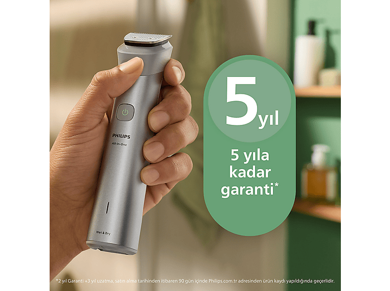 PHILIPS 5000Serisi 13in1, Erkek Bakım Seti, Yüz/Saç/Vücut Tıraş