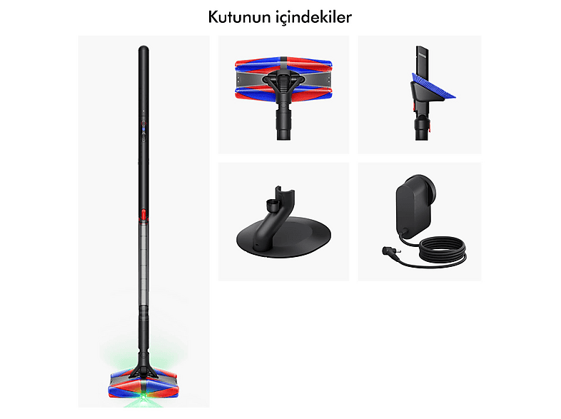 DYSON PencilVac™ Fluffycones Kablosuz Şarjlı Dikey Süpürge Fiyat