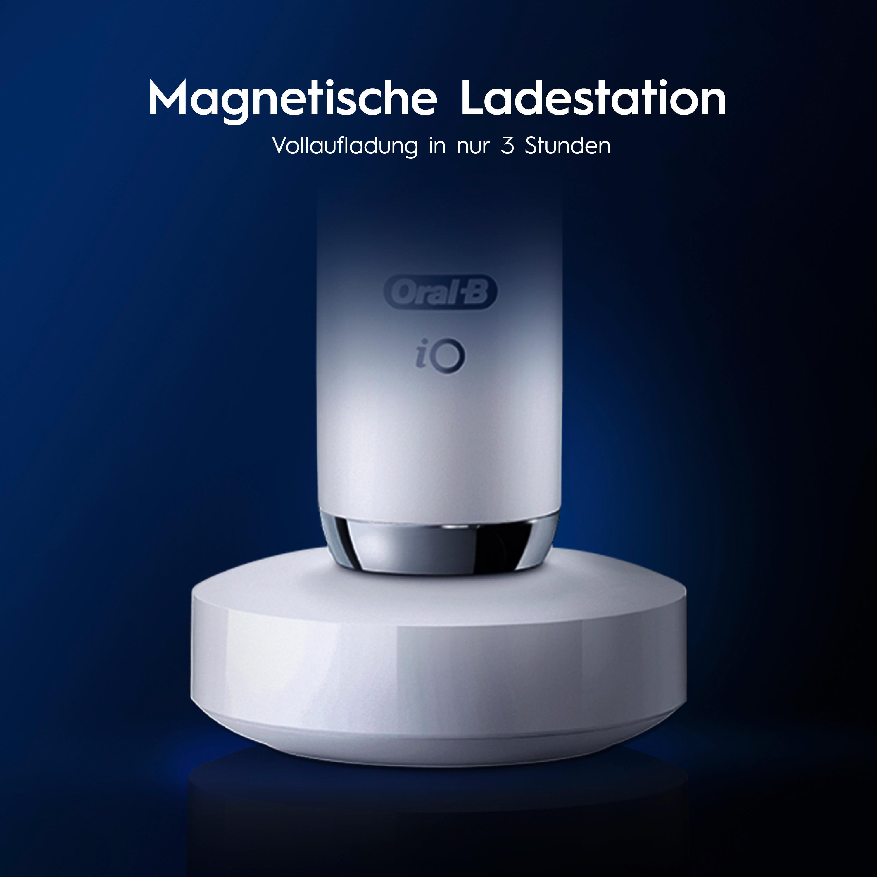 ORAL-B iO 9N Elektrische Zahnbürste White Alabaster