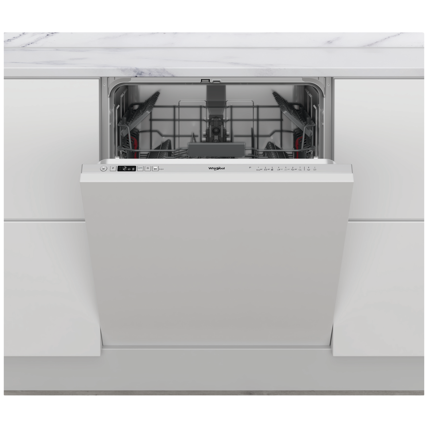 Whirlpool W3i D534s S Inbouw Vaatwasser Volledig Geïntegreerd 14 Bestekken 44 Db(a)
