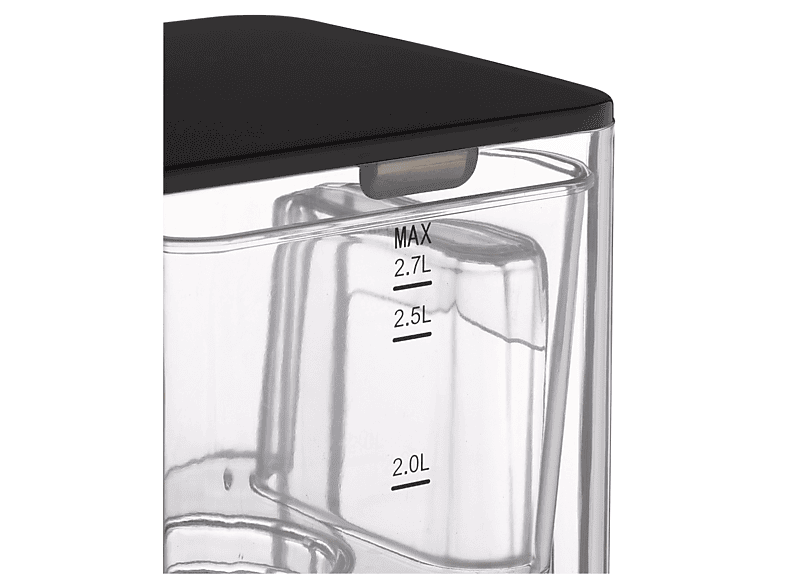 Caso HW 666 Inox UV Turbo Heißwasserspender (Edelstahl, Schwarz, 2.7 l, 2600 Watt) — Foto 4 von 5