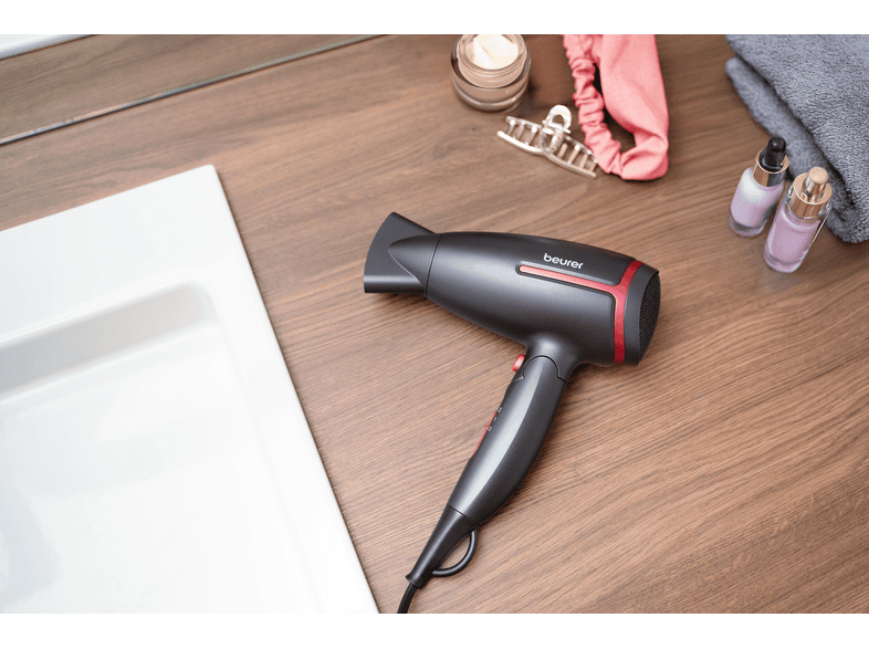 Beurer 107.16 HC 25 Limited Edition Reisehaartrockner Schwarz (1600 Watt) — Foto 5 von 5