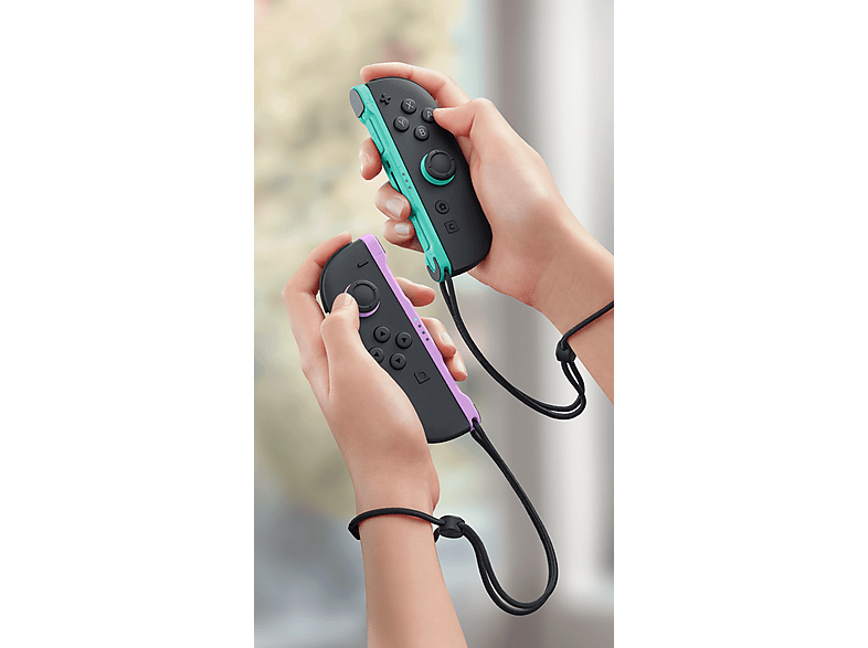 Thumbnail - NINTENDO Joy-Con 2 2er-Set Controller Hellviolett/Hellgrün für Nintendo Switch