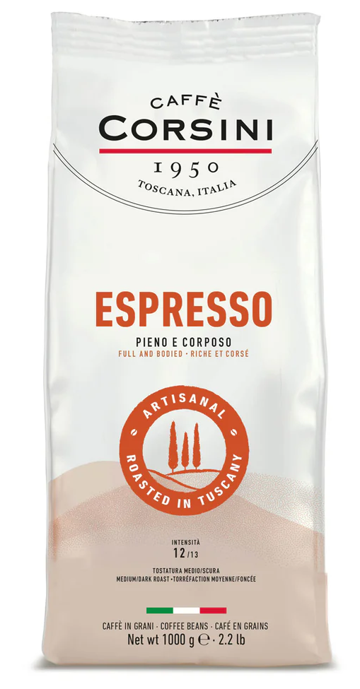 CAFFÉ CORSINI ESPRESSO - szemes kávé 1 kg