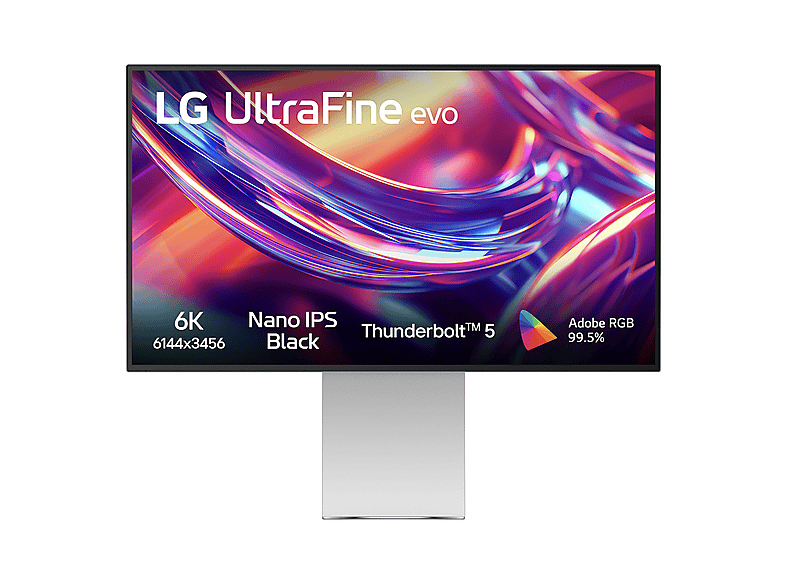 Monitor LG UltraFine evo 32U990A-S 31.5 6K Nano IPS VESA DisplayHDR 600 Thunderbolt 5 Szary