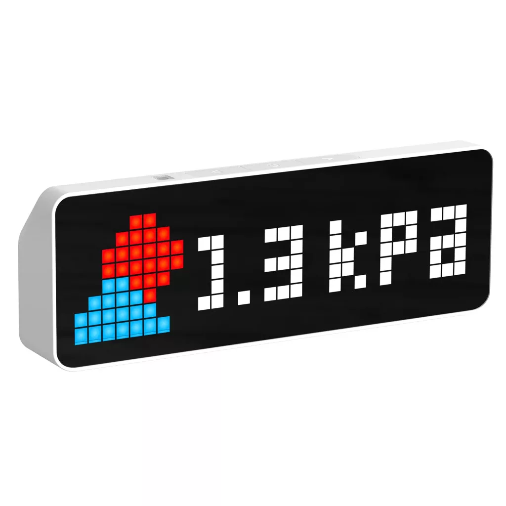 Digitális eszközön felfelé mutató piros és kék nyíl és 1.3kpa látható.