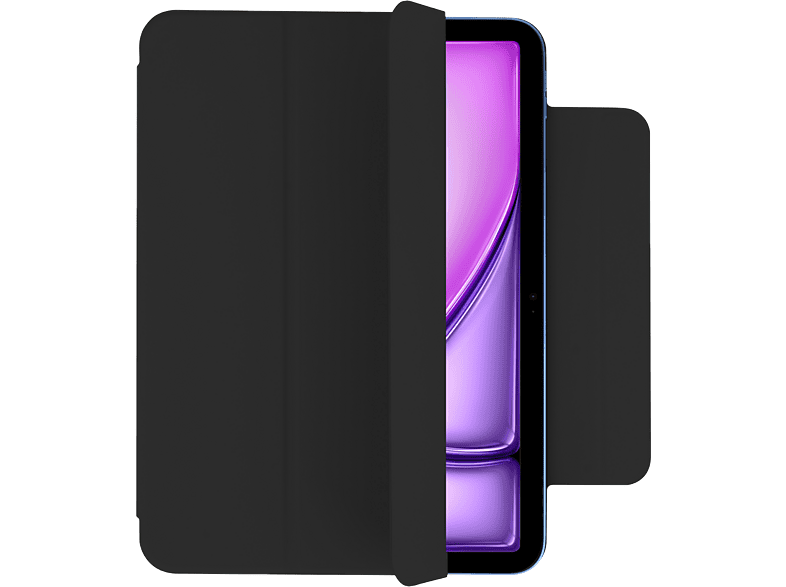 Just In Case Magnetic Trifold Case voor Apple iPad Air 11 (2025/2024) Zwart