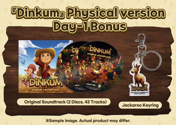 Dinkum Fizikai Kiadás: Eredeti Soundtrack (2 CD, 43 szám) és Jackaroo kulcstartó bónusz.
