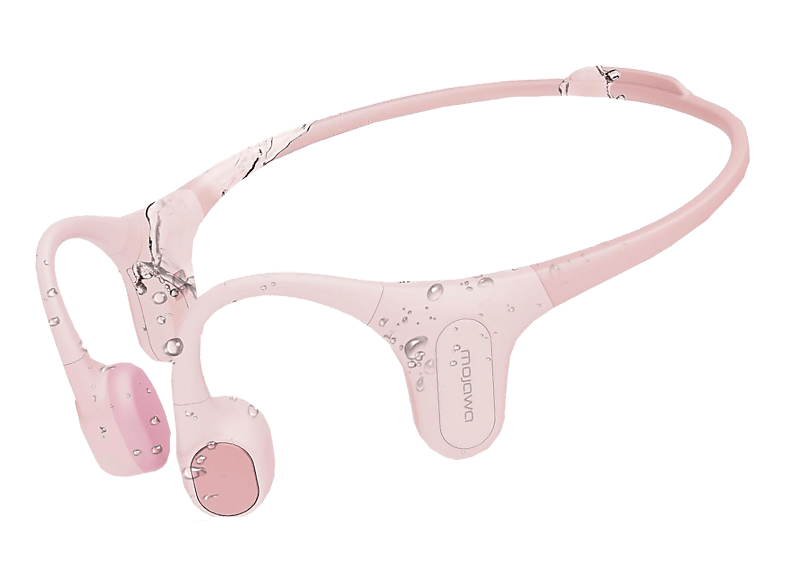 MOJAWA Run Plus, Open-ear Bone Conduction Kopfhörer Bluetooth Rosa