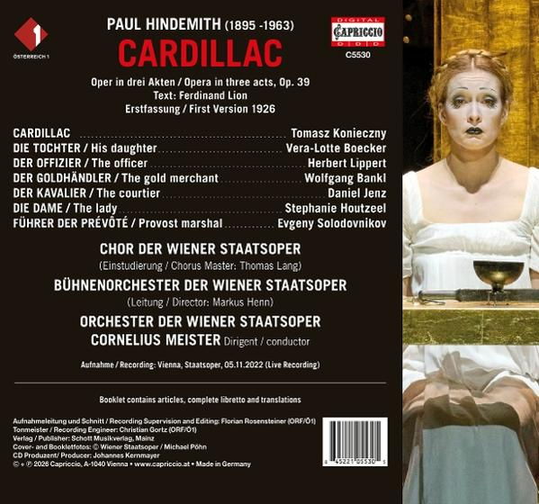 Album-Cover mit Operninfo und Porträt einer Darstellerin in weißem Kleid.