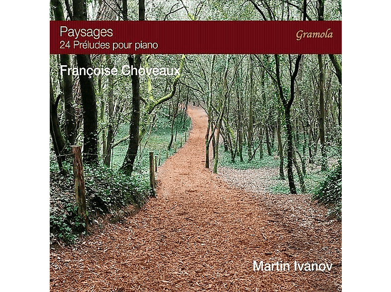 Martin Ivanov - Paysages - 24 Préludes pour pi - (CD)