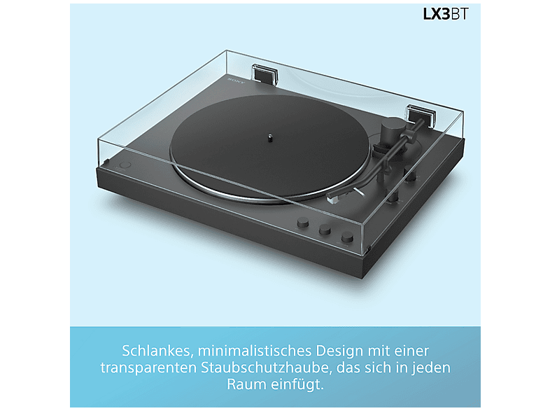 Thumbnail - SONY PS-LX3BT Plattenspieler Schwarz