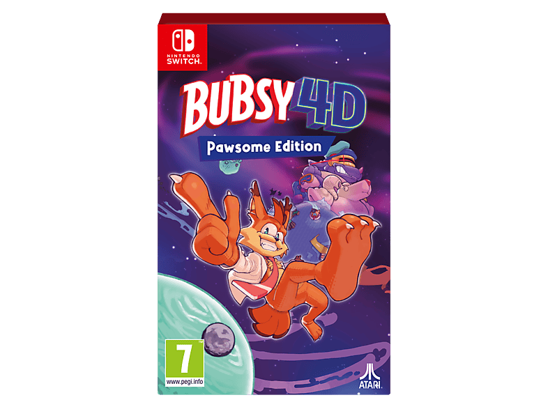 Nintendo Switch Bubsy 4D. Pawsome Edition