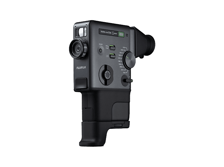 Fujifilm Cámara Instantánea - Instax Mini Evo Cinema, 62Mm X 46Mm, Pantalla Lcd Tft En Color De 1.54", Temporizador, Negro