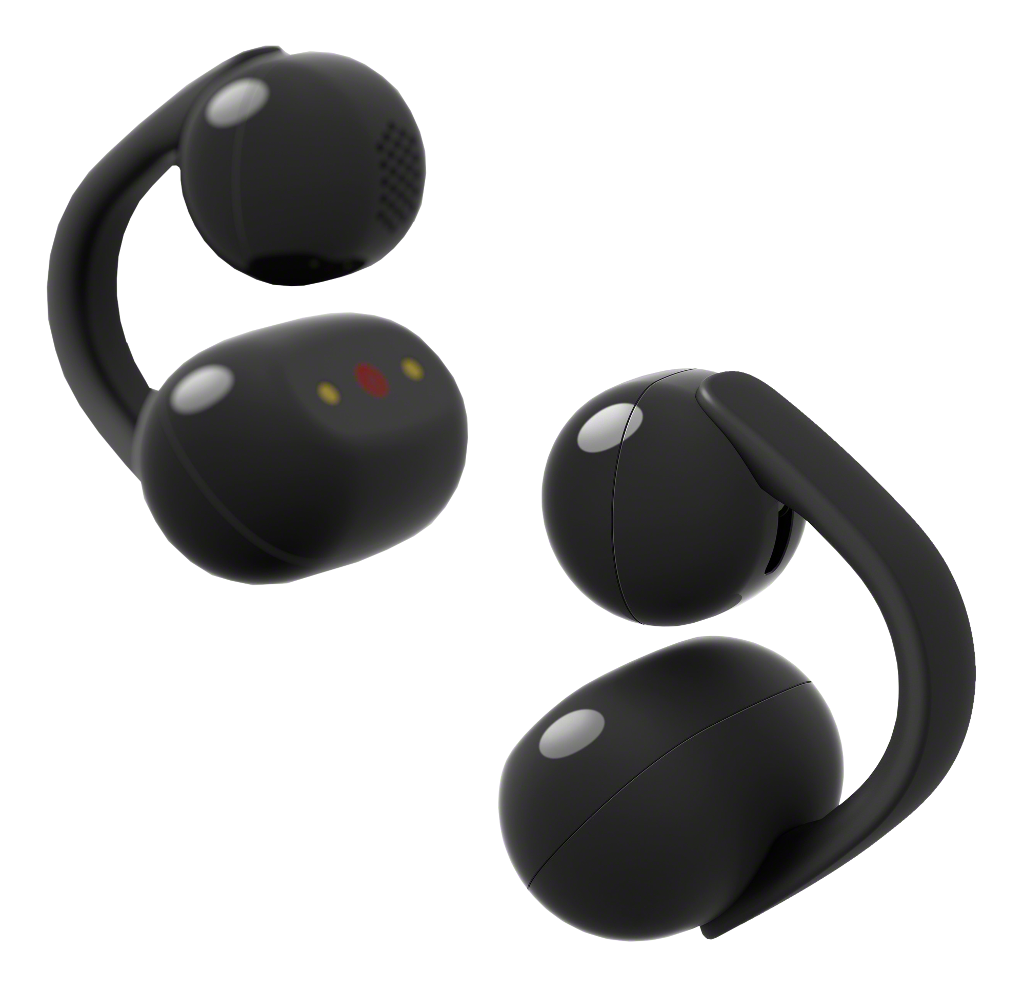 SONY LinkBuds Clip, Bluetooth Open-Ear Kopfhörer, Schwarz | MediaMarkt