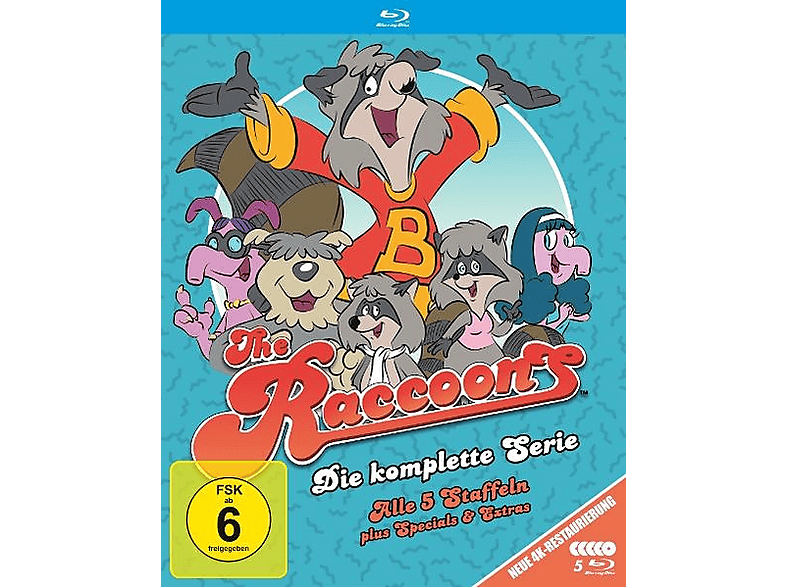 Die Raccoons - Die komplette Zeichentrickserie [Blu-ray]