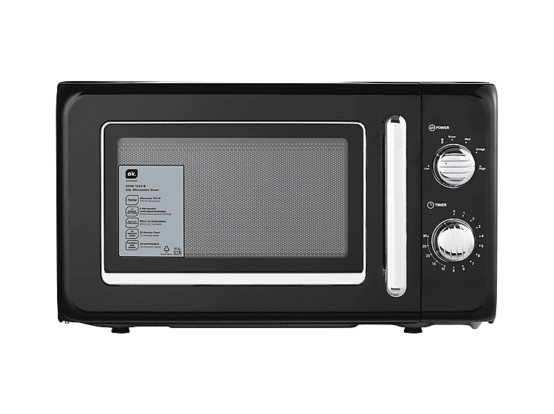 Kuchenka mikrofalowa OK. OMW 1224 B Czarny