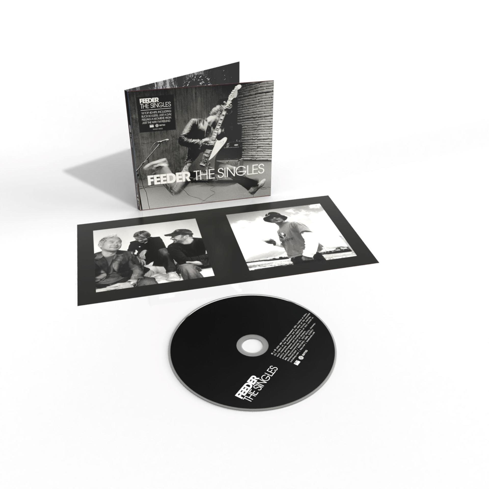 Feeder-CD-Single-Box-Set mit Cover, Fotos und CD.
