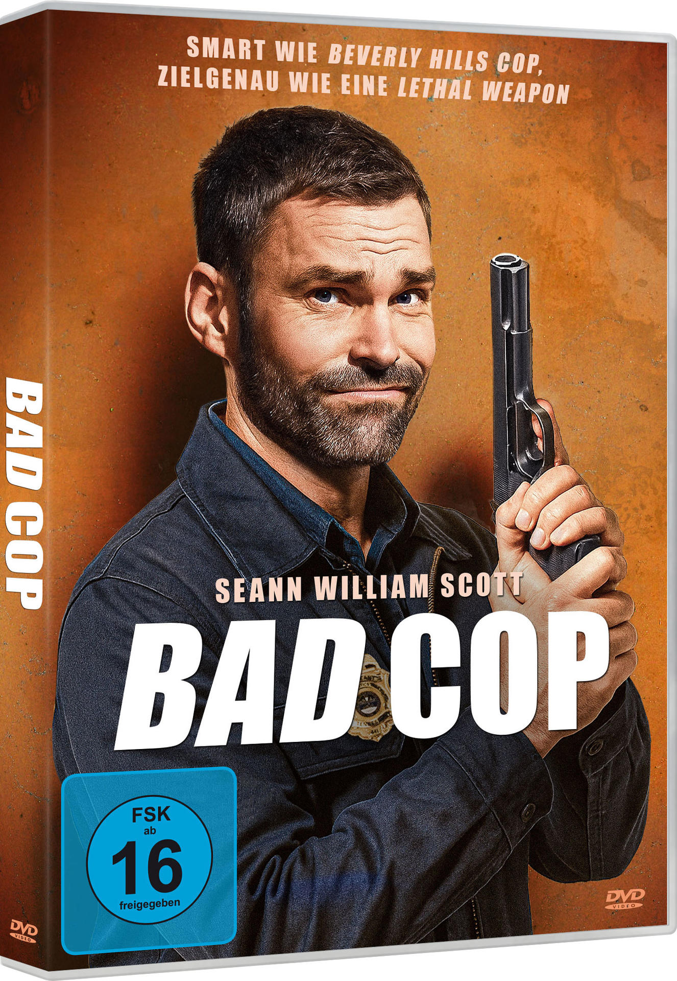Mann mit Waffe, Filmtitel BAD COP, FSK 16 Siegel