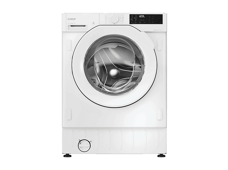 CANDY BC4S485M4D8-S LAVASCIUGA INCASSO, Caricamento frontale, 8 kg, 16 programmi, Profondità 52,5 cm, Giri 1400 rpm, Bianco, livello rumorosità centrifuga 72 dB(A), Classe D