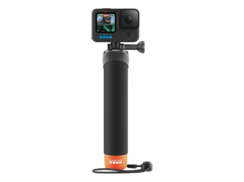 GOPRO The Handler, Schwimmender Handgriff, Schwarz/Orange