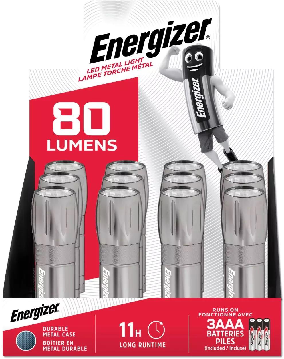ENERGIZER Compact Metal Elemlámpa (ECMME12)