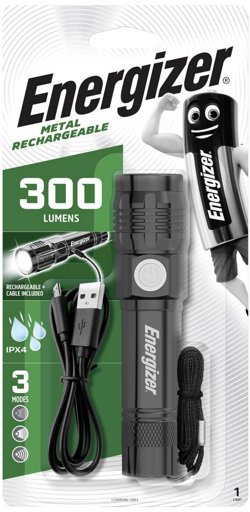 ENERGIZER Metal Elemlámpa, újratölthető (EMFVMHAL8)