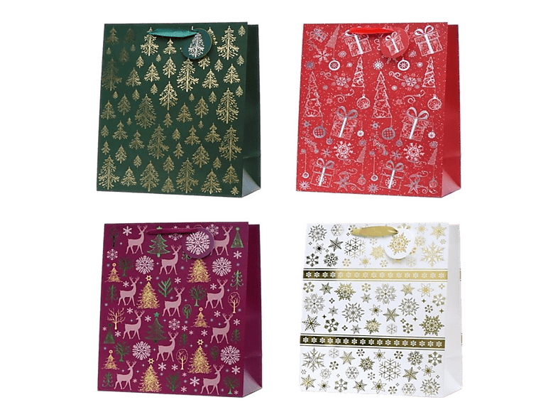 Torebka ozdobna CANPOL TL-40S Świąteczna Wielokolorowy