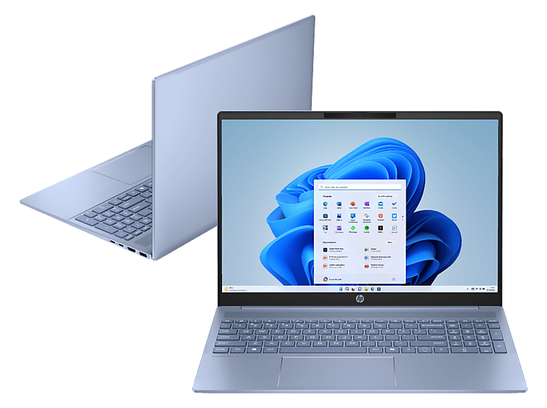 Laptop HP OmniBook 5 AI 16-af1061nw 2K OLED / Intel® Core™ Ultra 225U 16 GB RAM 1 TB SSD Onboard Graphics Windows 11 Home Niebieski