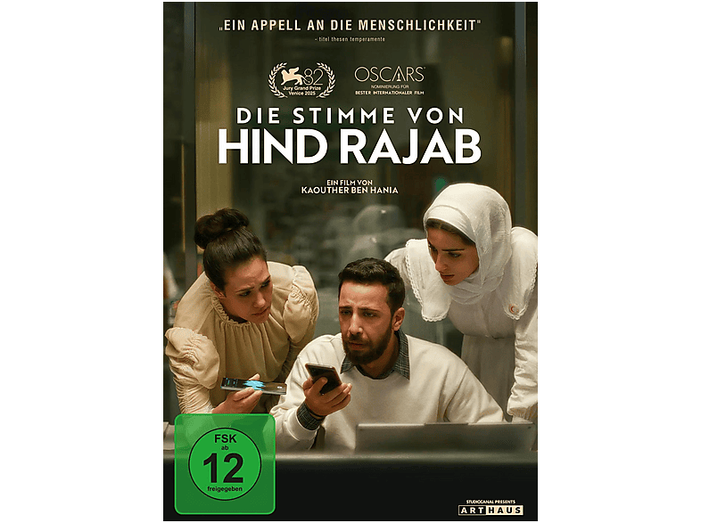 Die Stimme von Hind Rajab DVD (FSK: 12)
