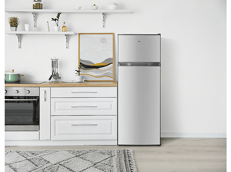 Thumbnail - OK. OFK 471 D S Kühlgefrierkombination (D, 206 l, 1425 mm hoch, Weiß)