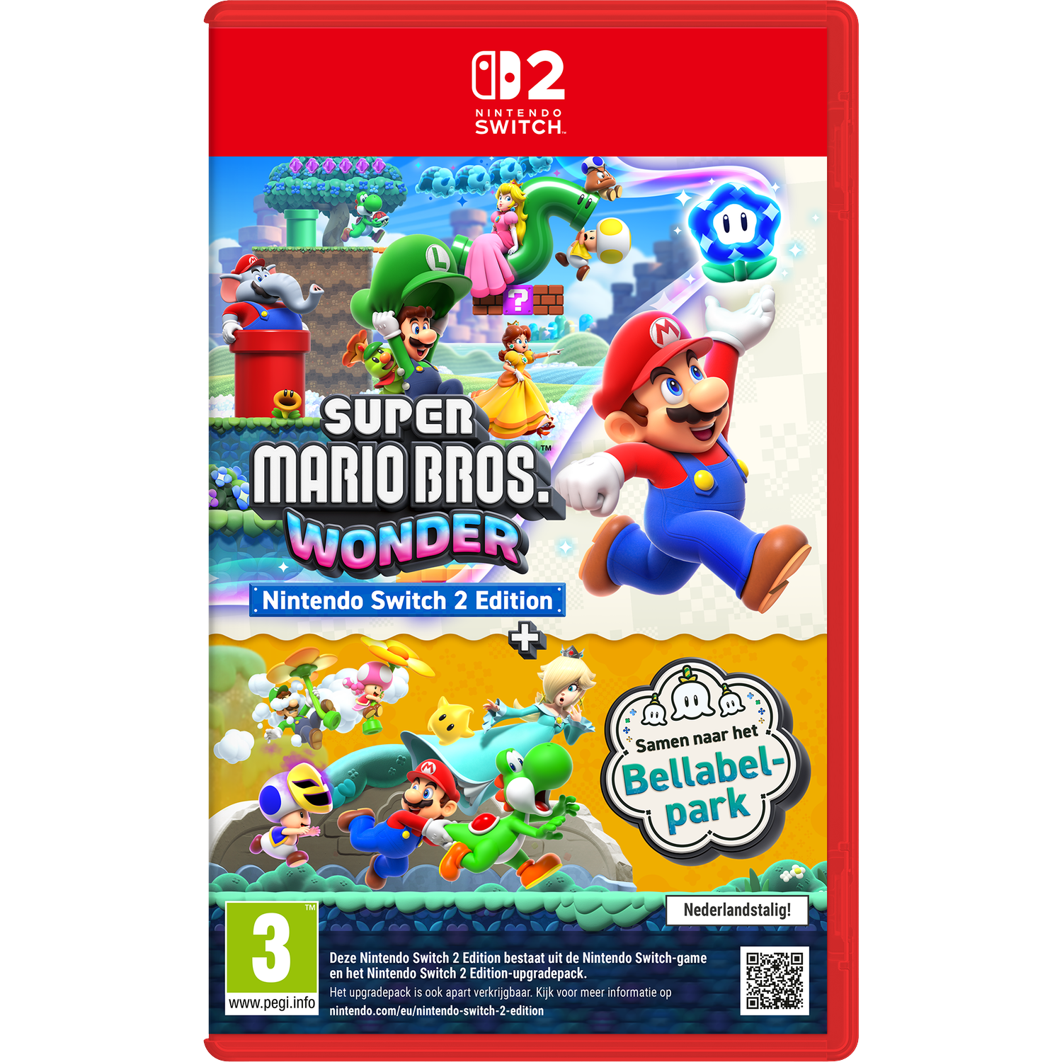 Nintendo Netherlands Bv Super Mario Bros. Wonder ' Nintendo Switch 2 Edition + Samen Naar Het Bellabelpark