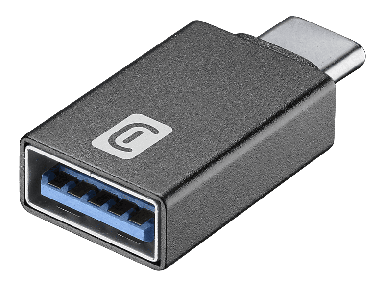 CELLULAR LINE USBADAPTERTOUSBCK - Adapter (Schwarz)