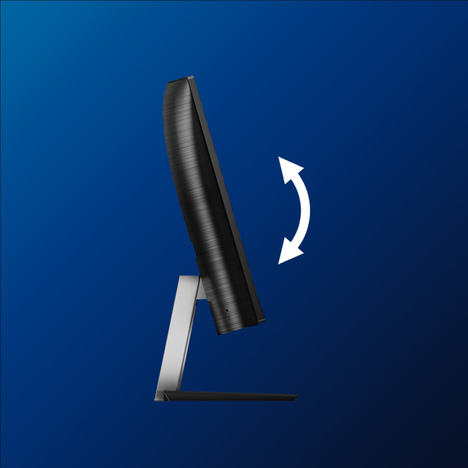 Inclinazione monitor con freccia