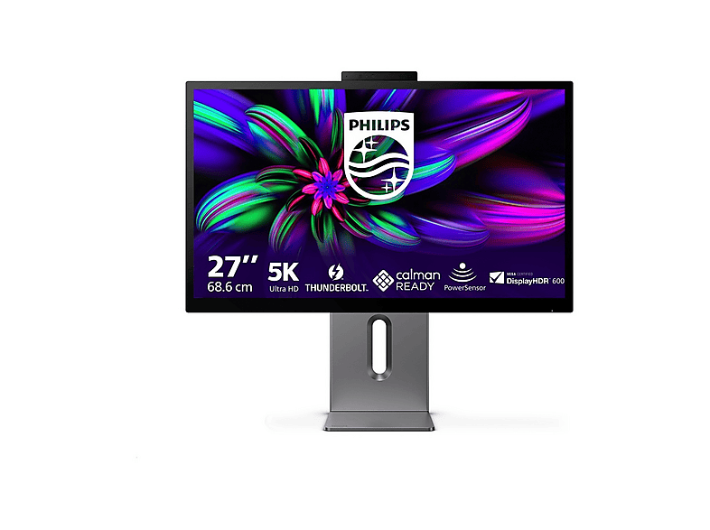 PHILIPS 27E3U7903/00 Monitor Gaming, 27 ", UHD 5K, 5120 x 2880 Pixel, tempo di risposta 4 ms, refresh rate 70 Hz