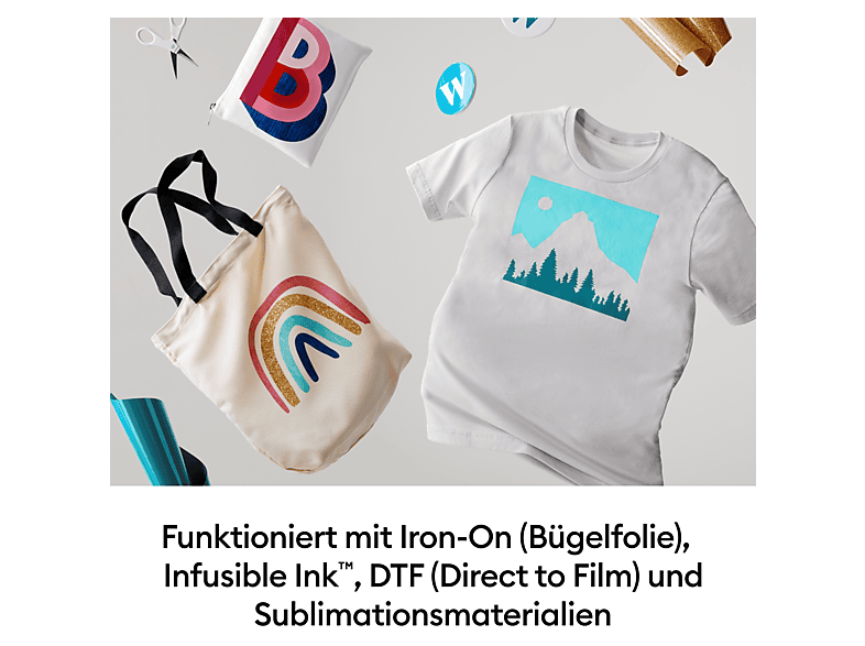 CRICUT EasyPress™ SE-Medium (23x23cm) Transferpresse ink. Hitzeschutzmatte — Foto 4 von 5