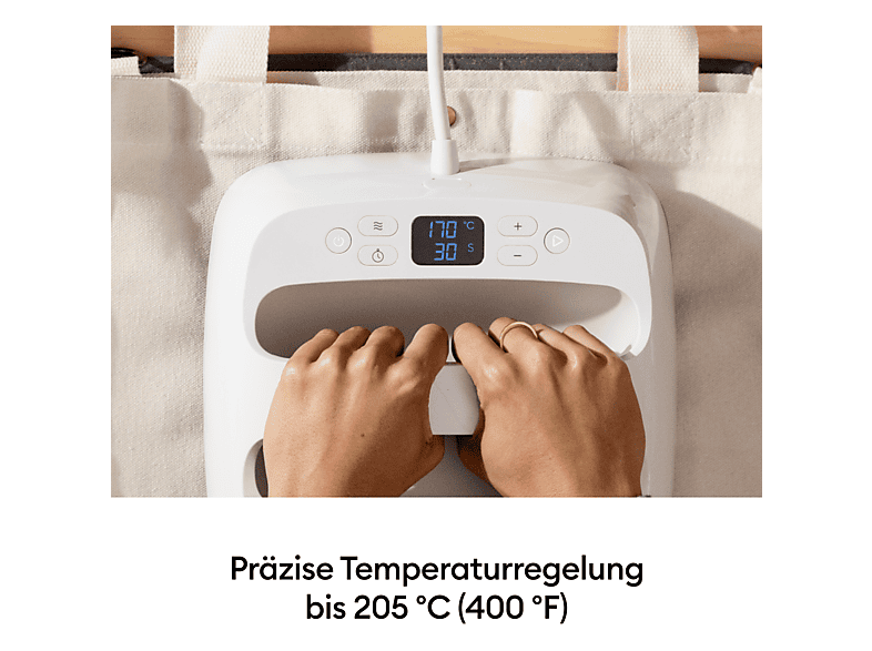 CRICUT EasyPress™ SE-Medium (23x23cm) Transferpresse ink. Hitzeschutzmatte — Foto 2 von 5