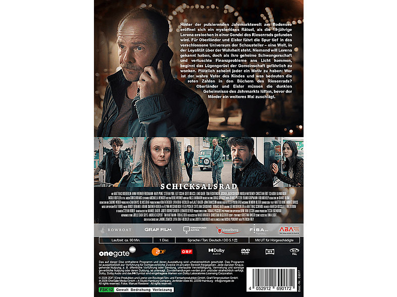 Thumbnail - Die Toten vom Bodensee - Schicksalsrad DVD