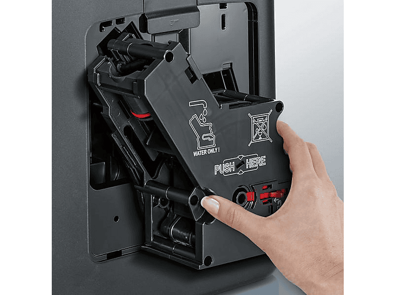 Thumbnail - SIEMENS TE651509DE EQ6 plus s100 Kaffeevollautomat Diamond Titanium Metallic/Schwarz