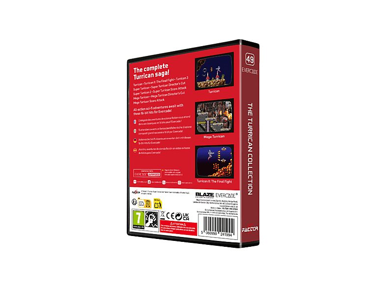 Zestaw gier EVERCADE The Turrican Collection – zdjęcie 3