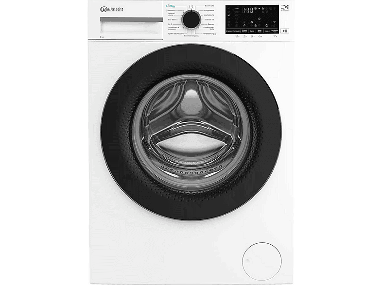 BAUKNECHT B WM 8A7 BS Waschmaschine (8 kg, 1351 U/Min., A)