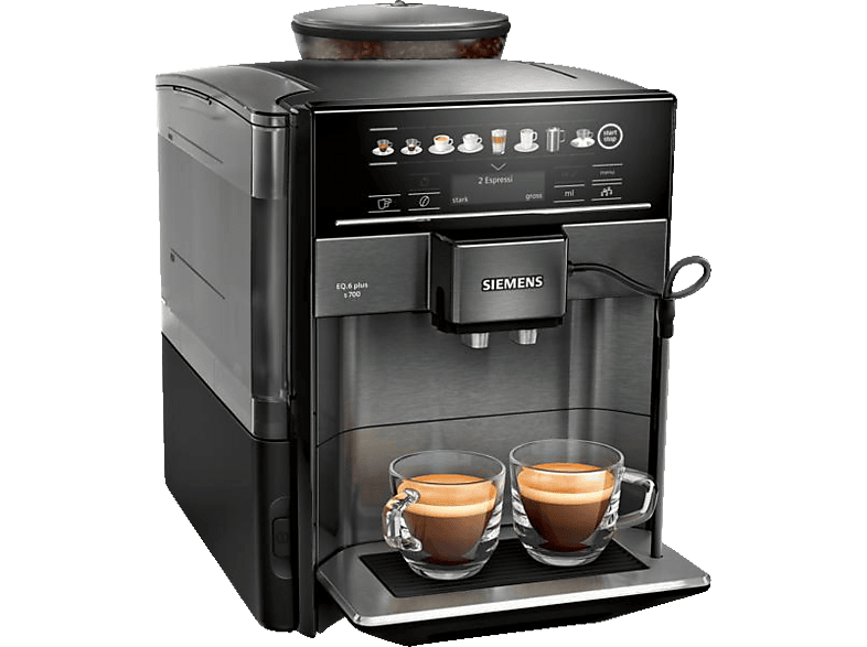SIEMENS TE657509DE EQ6 plus s700 Kaffeevollautomat Schwarz
