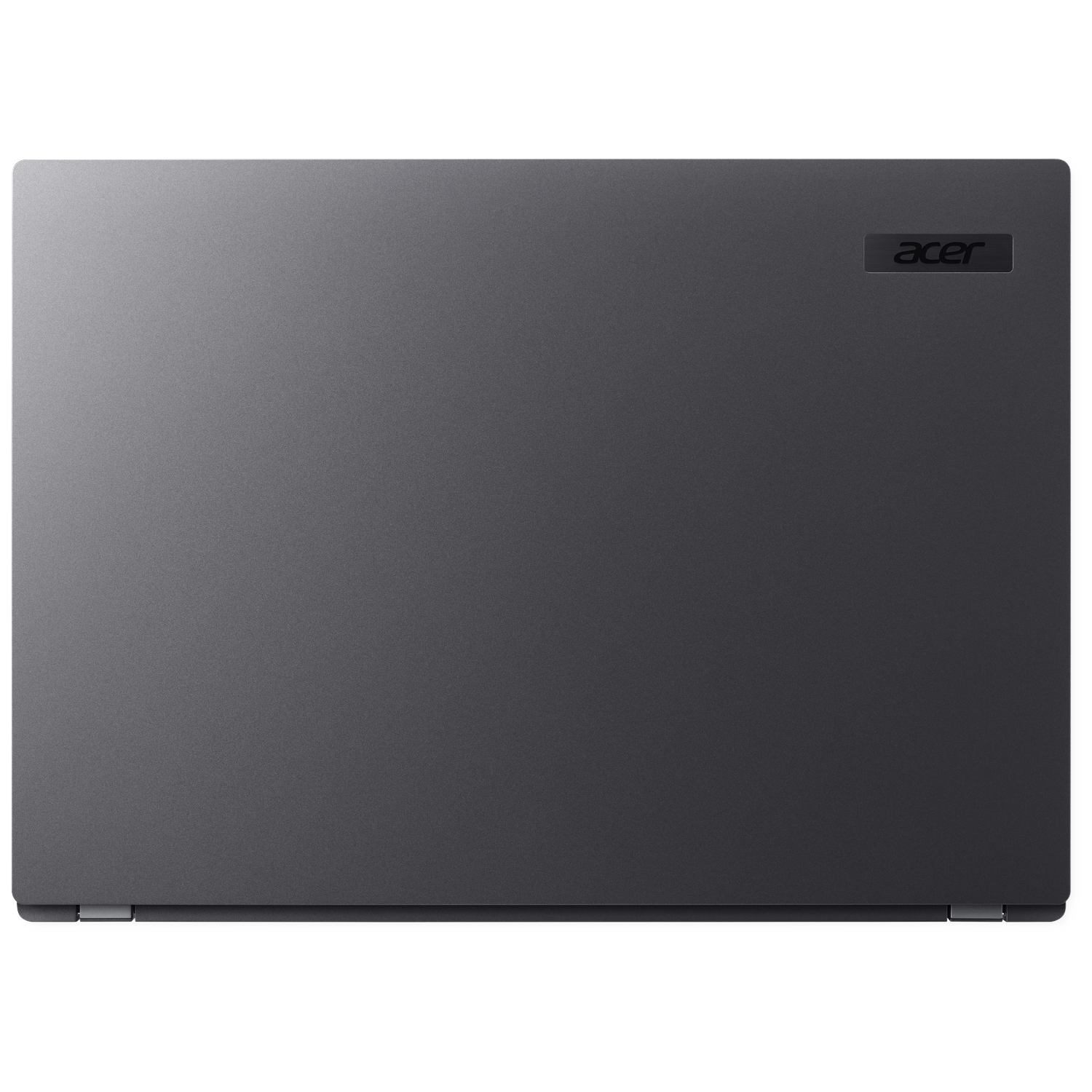 Closed gray Acer laptop with logo in the top right corner.