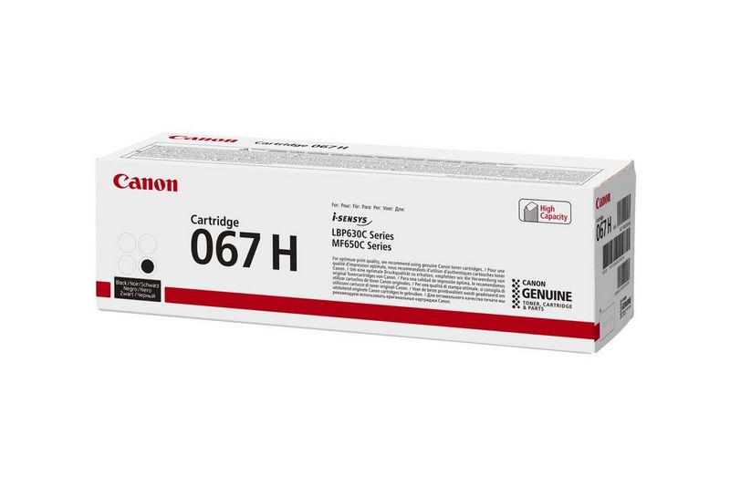 Canon Tonerkartusche 067H, schwarz, für i-SENSYS LBP630C/MF650C Serie.