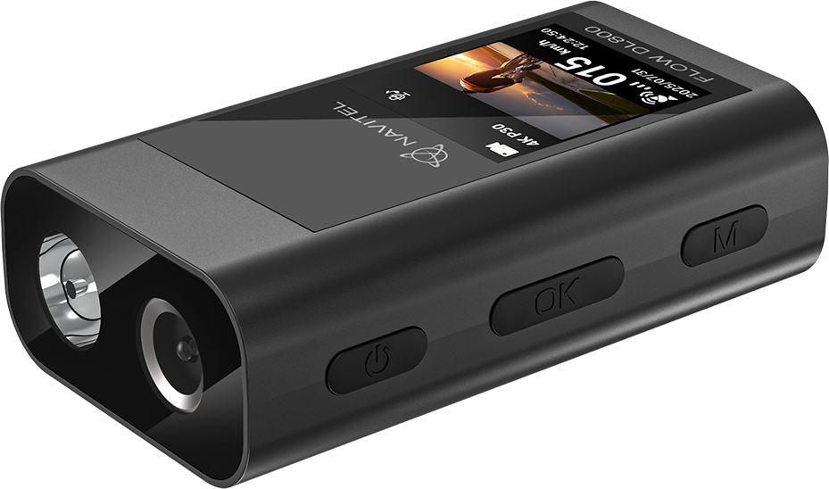 NAVITEL FLOW DL800 Kerékpárlámpa DVR-rel (NAVITEL DL800)